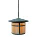 Arroyo Craftsman Berkeley 32 Inch Tall 1 Light Outdoor Hanging Lantern - BSH-11-AM-MB