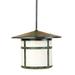 Arroyo Craftsman Berkeley 36 Inch Tall 1 Light Outdoor Hanging Lantern - BSH-17-OF-BK