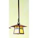 Arroyo Craftsman Carmel 12 Inch Mini Pendant - CSH-12E-GW-S