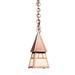 Arroyo Craftsman Dartmouth 12 Inch Tall 1 Light Outdoor Hanging Lantern - DH-4-TN-RB