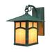 Arroyo Craftsman Evergreen 11 Inch Tall 1 Light Outdoor Wall Light - EB-7PF-AM-RB