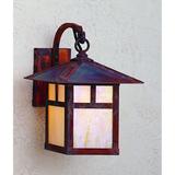 Arroyo Craftsman Evergreen 13 Inch Tall 1 Light Outdoor Wall Light - EB-9T-CS-RB