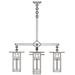 Arroyo Craftsman Franklin 33 Inch 6 Light Chandelier - FCH-9L-4-1-CR-MB