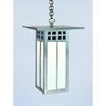 Arroyo Craftsman Glasgow 28 Inch Tall 1 Light Outdoor Hanging Lantern - GH-18L-AM-BZ