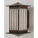 Arroyo Craftsman Himeji 17 Inch Tall 1 Light Outdoor Wall Light - HIB-9-BC-BK