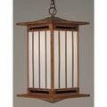 Arroyo Craftsman Himeji 23 Inch Tall 1 Light Outdoor Hanging Lantern - HIH-12-RGC-VP