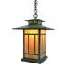Arroyo Craftsman Kennebec 17 Inch Tall 1 Light Outdoor Hanging Lantern - KH-12-WO-MB