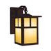 Arroyo Craftsman Mission 10 Inch Tall 1 Light Outdoor Wall Light - MB-6E-AM-S