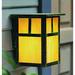 Arroyo Craftsman Mission 12 Inch Tall 1 Light Outdoor Wall Light - MW-10E-OF-RC