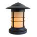 Arroyo Craftsman Newport 17 Inch Tall 1 Light Outdoor Pier Lamp - NC-14-CS-S