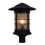 Arroyo Craftsman Newport 20 Inch Tall 1 Light Outdoor Post Lamp - NP-14-OF-RB