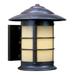 Arroyo Craftsman Newport 11 Inch Tall 1 Light Outdoor Wall Light - NS-9-OF-MB