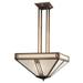 Arroyo Craftsman Prairie 18 Inch 4 Light Semi Flush Mount - PCH-18-RM-AC