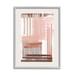 Stupell Industries & Brown Abstract Lines Canvas Wall Art Design by JJ Design House LLC Canvas in Pink | 20 H x 16 W x 1.5 D in | Wayfair