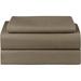 Staffora SAND THREE PIECE EMBOSSED DESIGN SHEET SET FULL Microfiber/Polyester in Brown | Full/Double | Wayfair BD-SAND-F