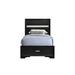 Rosdorf Park Kallen Storage Bed Wood in Black | 50.25 H x 42.25 W x 78.25 D in | Wayfair E76AA797915347FC92E49F0FB260EC43