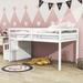 Harriet Bee Heidiann Twin Wood Loft Bed w/ Stairs & Shelf in White | Wayfair 089E48997D4D420C845DB684D3F32757