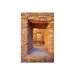 Red Barrel Studio® Yerin Interior Doorways, Aztec Ruins National Monument, New Mexico, USA by Russ Bishop /Acrylic in Orange/Red/Yellow | Wayfair