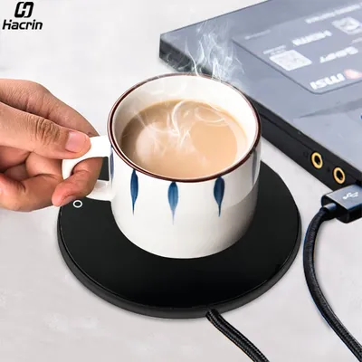 Chauffe-tasse électrique USB chauffe-tasse à café chauffe-tasse à lait et à thé sous-verre pour