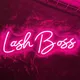 Lash bodiNeon Sign Lights Applique murale LED Salon Open Welcome Neon Lights Esthétique Lash Room