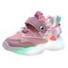 Wiueurtly Girls Tennis Shoes Light Up Shoes For Girls Toddler Led Walking Shoes Girls Kids Children Baby Casual LED Shoes