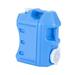 Portable Water Container Water Storage Jug with Spigot Water Tank Water Storage Container for Camping Outdoor RV Hiking Bath Blue