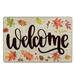 Giyblacko Fall Area Rug Door Mats Indoor Carpet Decorations Indoor Decorations Fall Outdoor Decor Rug 15.7*23.6 Inch