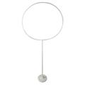 TOYMYTOY 1 Set Round Shaped Balloon Arch Frame Balloons Stand Holder Kit for Birthday Wedding Party
