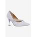 Women's Nyomee Pump by J. Renee in Silver (Size 7 M)