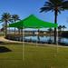 Impact Instant Canopy Ultra Lite 10 Ft. W x 10 Ft. D Aluminum Pop-Up Canopy in White | Wayfair ULAKIT10WT