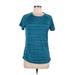 Mountain Gear Active T-Shirt: Blue Activewear - Women's Size 8