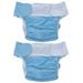2pcs Adult Diapers Covers Reusable Incontinence Pants Cloth Diaper Wraps Washable Overnight Leakfree Underwear Protection Bed Sh