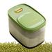 AIXING Rice Storage Automatic Flip Cover Dog Food Container Food Storage Airtight Pantry Container Large Sealed Grain Container Storage Leak Proof Sealable Rice Storage lovable