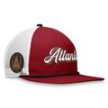 Men s Fanatics Branded Garnet/White Atlanta United FC True Classic Golf Snapback Hat - OSFA