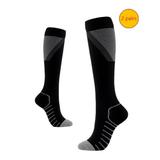 Ersazi Athletic Socks Women Women S Solid Color Compression Nylon Compression Calf Socks Athletic Mid Calf Socks On Clearance Gray S
