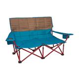Camping Chair Portable Folding Rocking Chair for Relaxation Outdoor Oversized Club Chair with Side Bottle Pocket