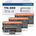 TN880 TN-880 Toner for Brother TN880 TN 880 Toner Cartridges HL-L6200DW MFC-L6700DW MFC-L6800DW HL-L6200DWT HL-L6300DW MFC-L6900DW Super High Yield Printers (Black 3-Pack)