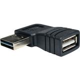 Tripp Lite Universal Reversible Usb 2.0 Hi-speed Adapter - [reversible A To Right Angle A M/f] (ur024-000-ra)