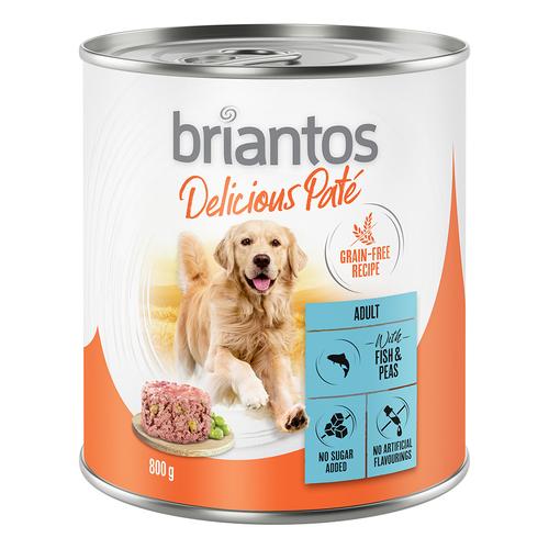 Briantos Delicious Paté 6 x 800 g - Fisch und Erbsen