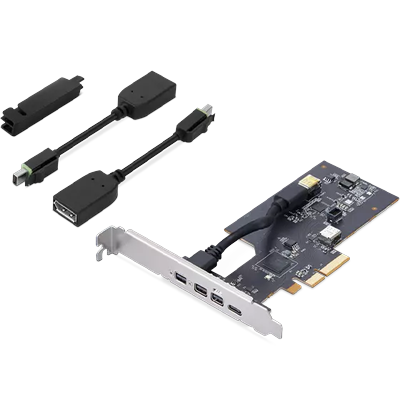 ThinkStation Thunderbolt 4 PCIe Expansion Card with HP Bracket