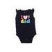 Baby Gap Short Sleeve Onesie: Blue Bottoms - Size 6-12 Month