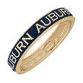 Women's CANVAS Style Auburn Tigers Enamel Hinge Bangle