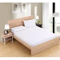 Juste de Protection de Matelas avec Bande artificiel astique Drap de Lit Ajusté Solide King