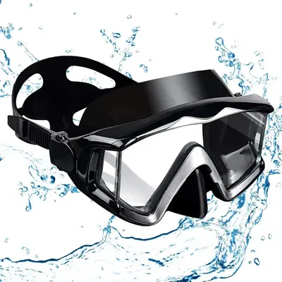 Lunettes de plongée sous-marine sans buée pour adultes lunettes de plongée en apnée jupe en
