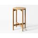 Oak Hoek Side Table | Handmade End Table | Handcrafted in Japan for a Modern Living Room