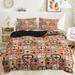 Hosima 3 Piece 3D Digital Printed Duvet Cover Full Size Bedroom Decorative Bedding Set DEL80-Full