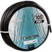 Active Aqua 0.5 Inch Inside Diameter Black Vinyl Tubing For Indoor Vegetation Growing Hydroponic Irrigation Systems And Tanks 100 Feet