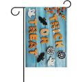 Dreamtimes Halloween Gingerbread Seasonal Holiday Garden Flag Yard House Flag Banner 28 x 40 inches Decorative Flag for Home Indoor Outdoor Decor