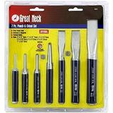 907EV 7 Piece Cold Chisel And Punch Set Punch Set Automotive Mechanic Chisel Set Punch And Chisel Set Heavy Duty