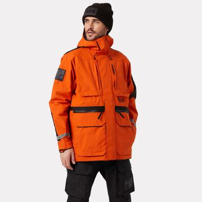 Helly Hansen Men's Arctic Transition Waterproof Parka Orange XL